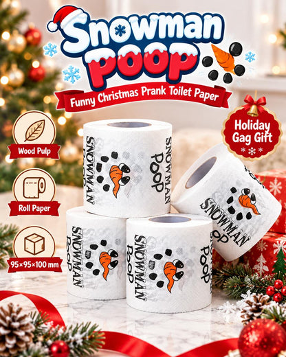 [FREE SHIPPING] Christmas Prank Toilet Paper – Funny Christmas Gag Gift, White Elephant Gift & Holiday Bathroom Décor