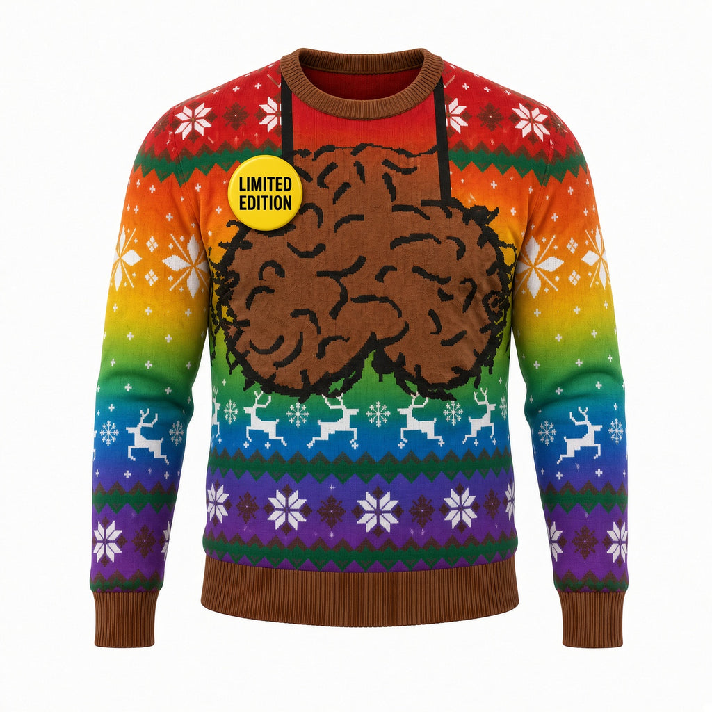 [FREE SHIP] The Merry Hairy Xmas Sweater