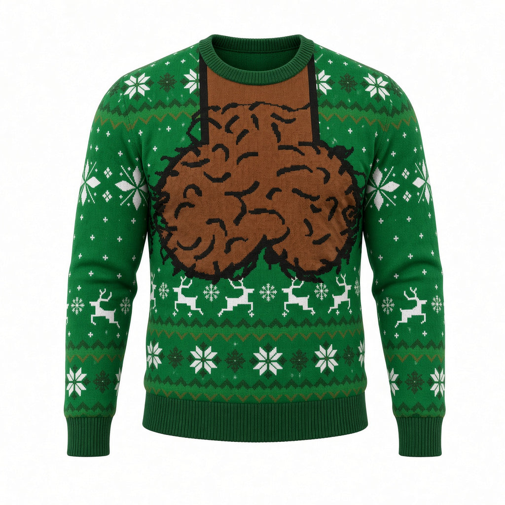 [FREE SHIP] The Merry Hairy Xmas Sweater