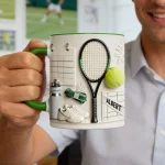 Match Day Tennis Coffee Mug - Personalized Gift For Tennis Players 05HYQN050126